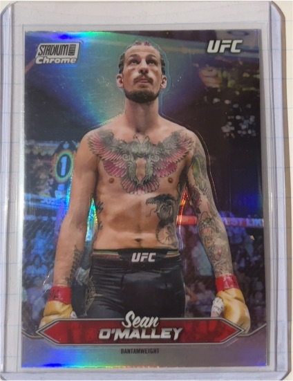 2025 Topps Stadium Club UFC Chrome #C-20 Sean O'Malley — front