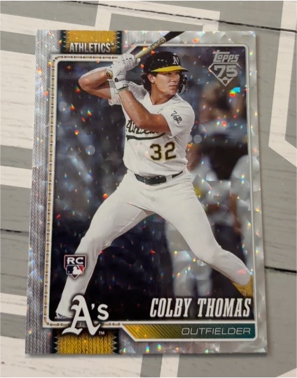 2026 Topps Series 1 #213 Colby Thomas — front