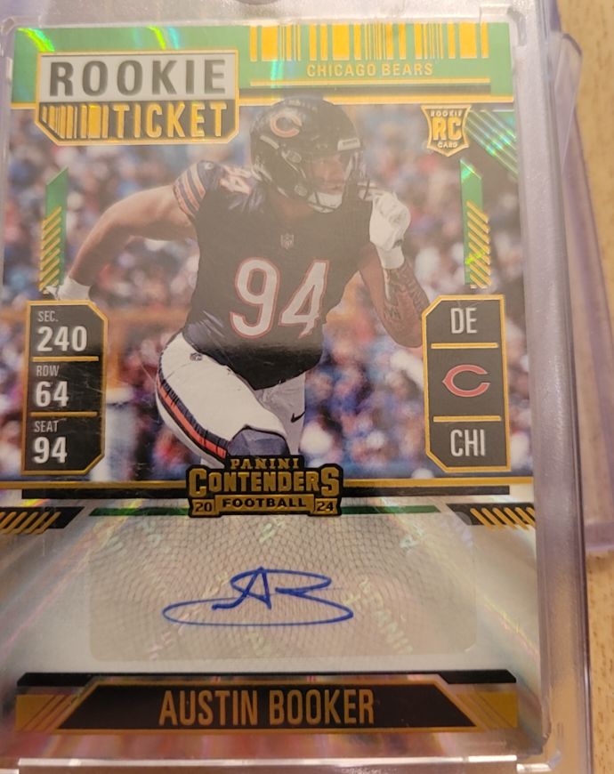 2024 Panini Contenders #298 Austin Booker — front