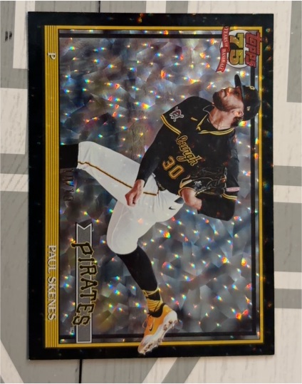 2026 Topps Series 1 #T91-50 Paul Skenes — front
