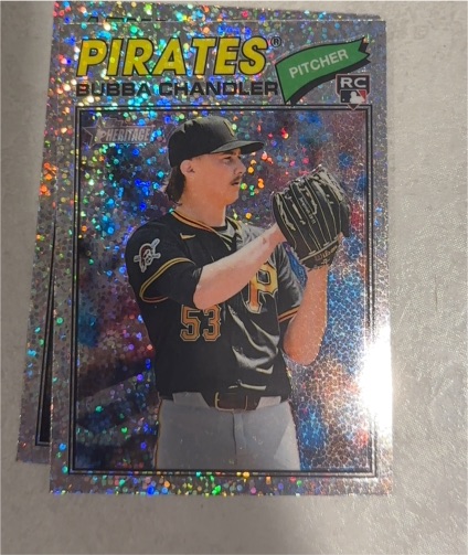 2026 Topps Heritage #265 Bubba Chandler — front