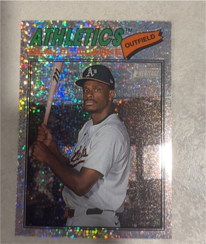 2026 Topps Heritage #324 Denzel Clarke — front