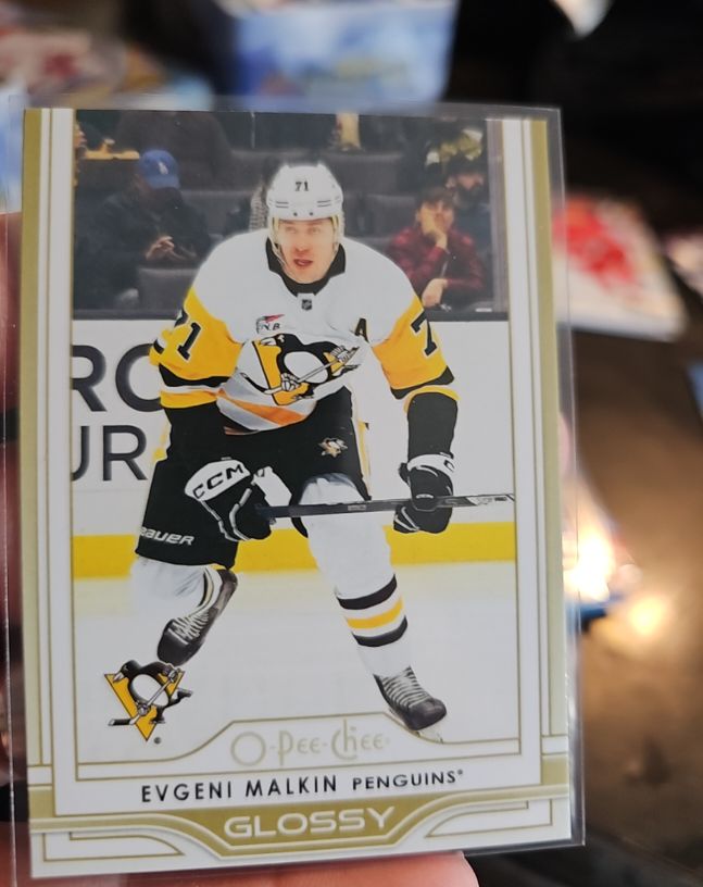 2025-26 O-Pee-Chee Glossy #OG-44 Evgeni Malkin — front