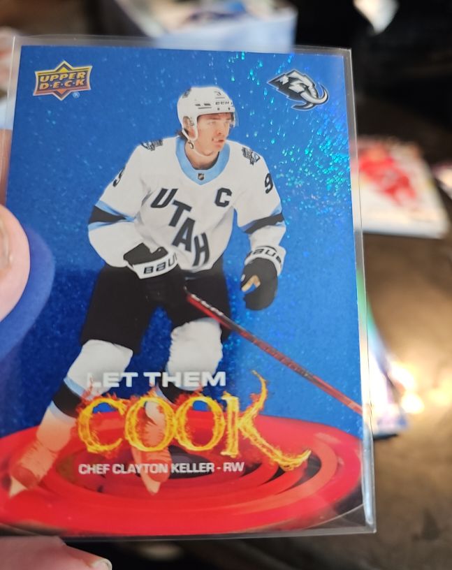 2025-26 Upper Deck Series 2 #LTC-9 Clayton Keller Let Them Cook — front