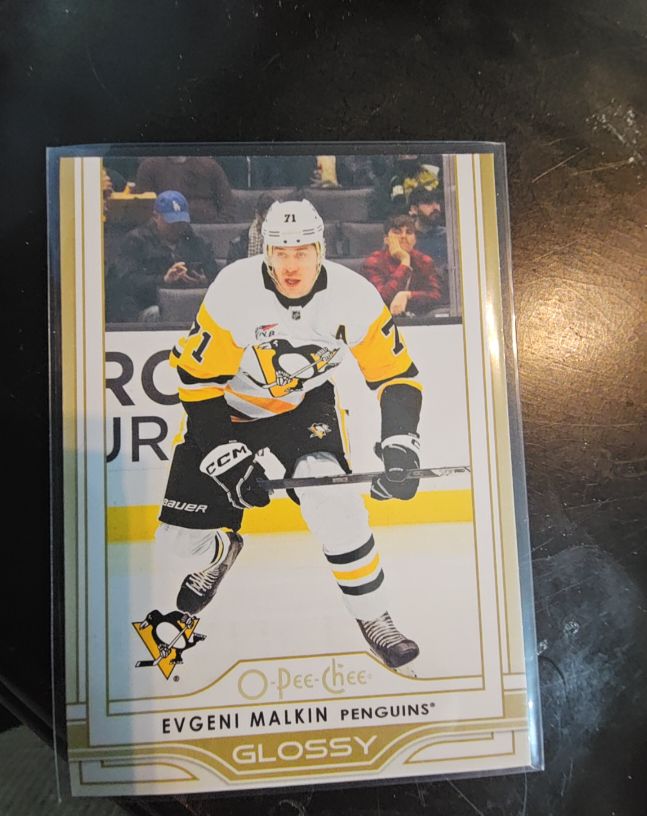 2025-26 O-Pee-Chee Glossy #OG-44 Evgeni Malkin — front