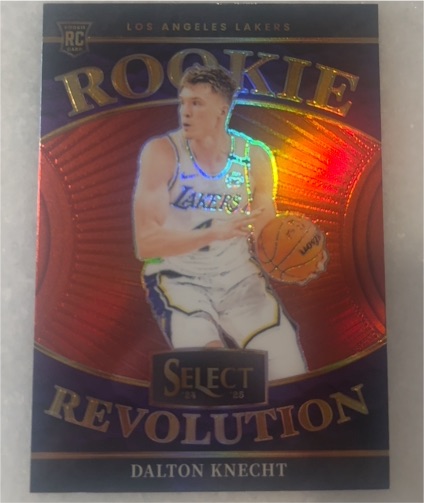 2024-25 Panini Select #24 Dalton Knecht Rookie Revolution — front