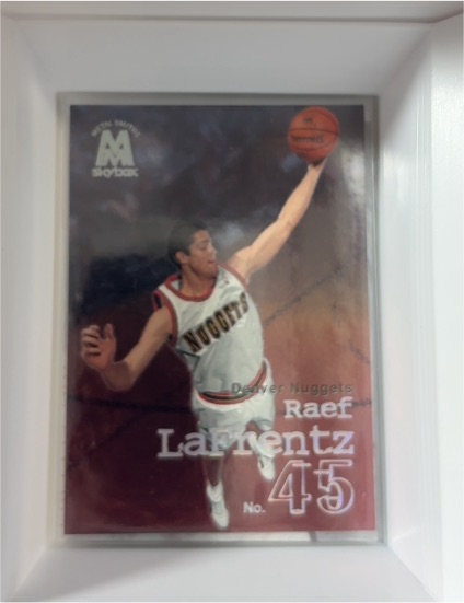 1998-99 Skybox Molten Metal #68 Raef LaFrentz — front