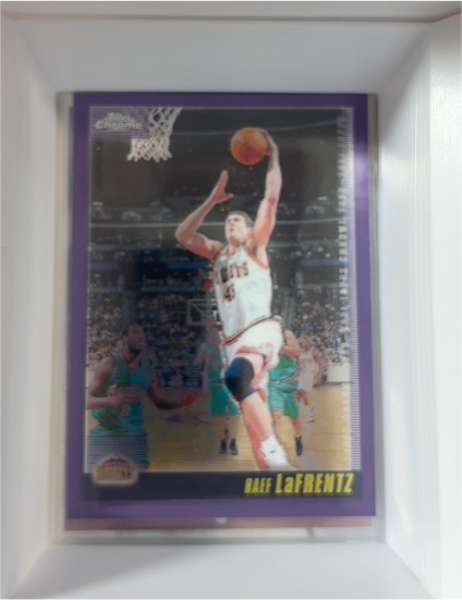 2000-01 Topps Chrome #65 Raef LaFrentz — front