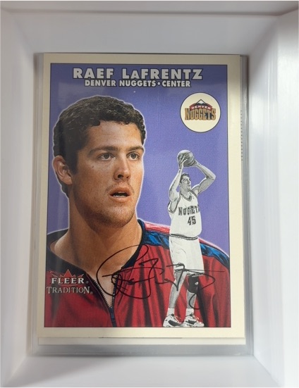 2000-01 Fleer Tradition #138 Raef LaFrentz — front