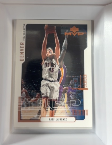 2000-01 Upper Deck MVP #41 Raef LaFrentz — front
