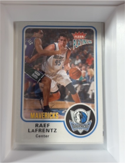 2002-03 Fleer Platinum #125 Raef LaFrentz — front