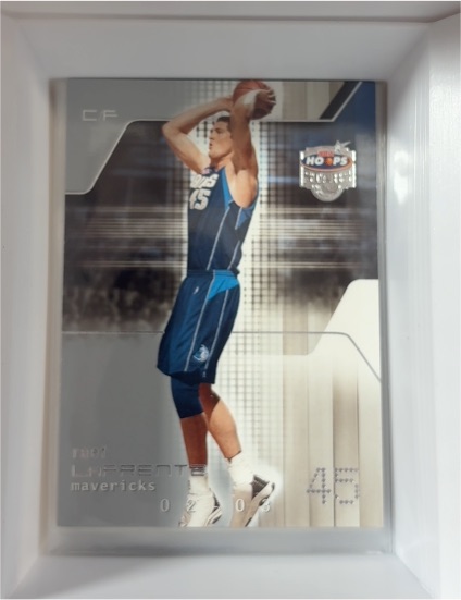2002-03 Upper Deck Hoops Stars Five Star #45 Raef LaFrentz — front