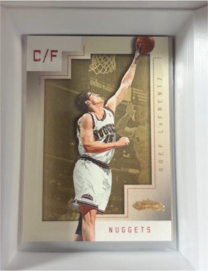 2001-02 Fleer Showcase #60 Raef LaFrentz — front