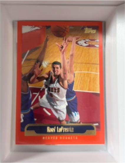 1999-00 Topps #29 Raef LaFrentz — front