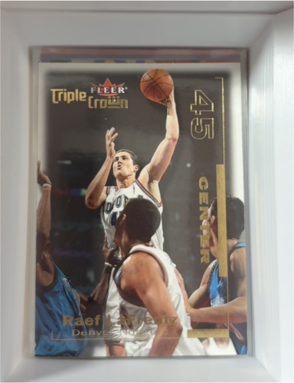 2000-01 Fleer Triple Crown #45 Raef LaFrentz — front