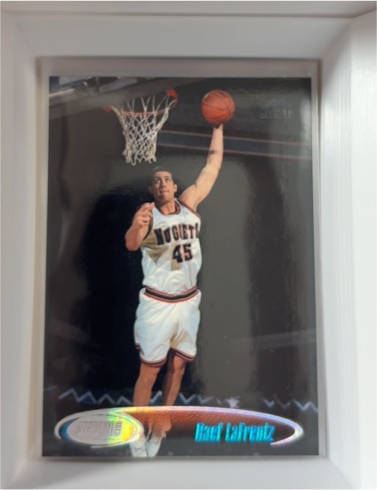 1998-99 Topps Stadium Club Chrome #SCC32 Raef LaFrentz — front