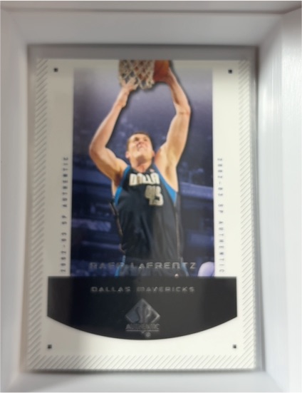 2002-03 Upper Deck SP Authentic #18 Raef LaFrentz — front
