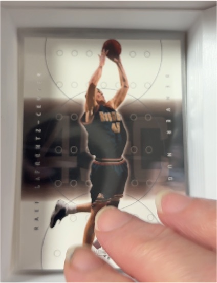 2000-01 Upper Deck SP Authentic #21 Raef LaFrentz — front