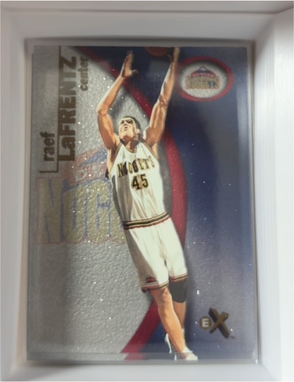 2000-01 Skybox E-X #20 Raef LaFrentz — front