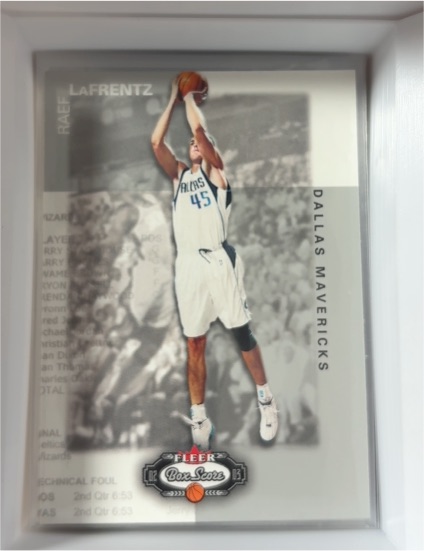 2002-03 Fleer Box Score #118 Raef LaFrentz — front