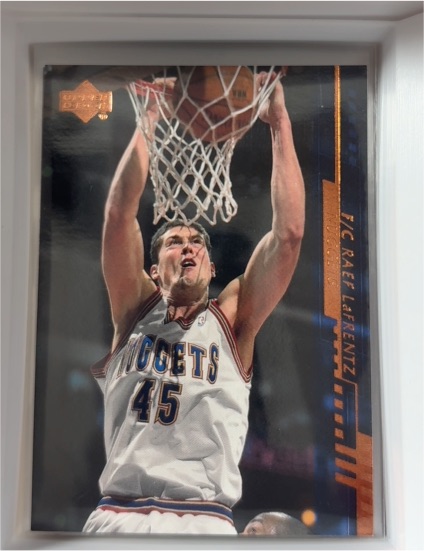 2000-01 Upper Deck #42 Raef LaFrentz — front