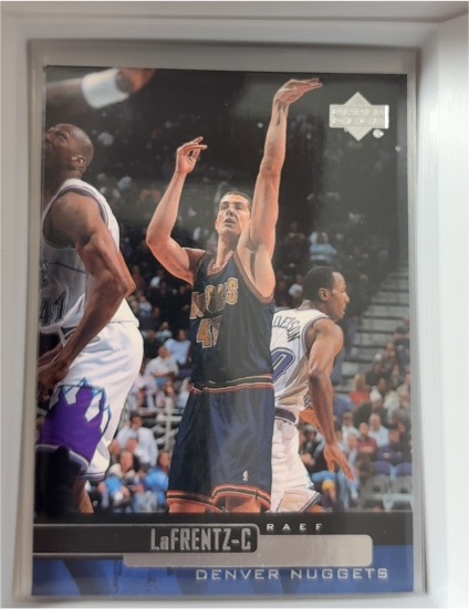 1999-00 Upper Deck Encore #20 Raef LaFrentz — front