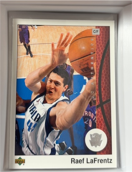 2002-03 Upper Deck Authentics #17 Raef LaFrentz — front