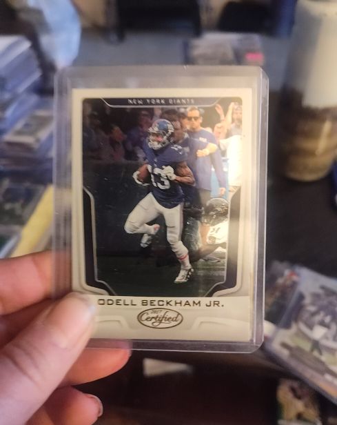 2017 Panini Certified #13 Odell Beckham Jr. — front