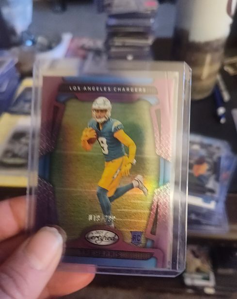2025 Panini Certified #55 Justin Herbert — front