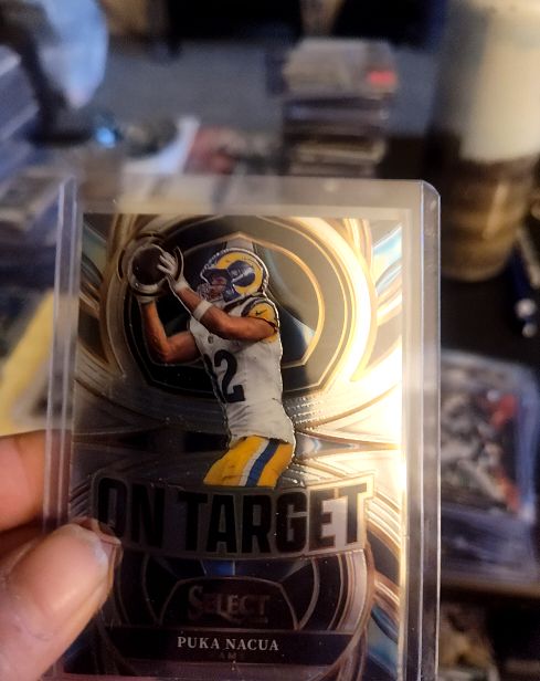 2025 Panini Select #15 Puka Nacua On Target — front