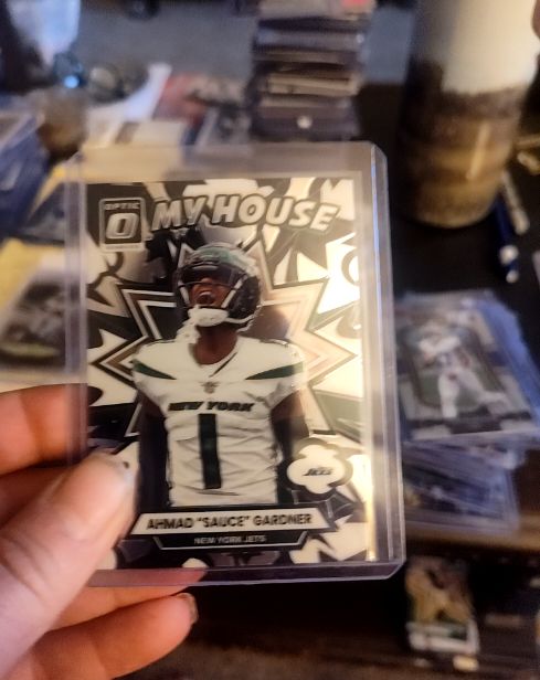 2025 Donruss Optic #10 Ahmad 'Sauce' Gardner My House — front