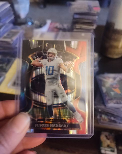 2025 Panini Select #1 Justin Herbert — front