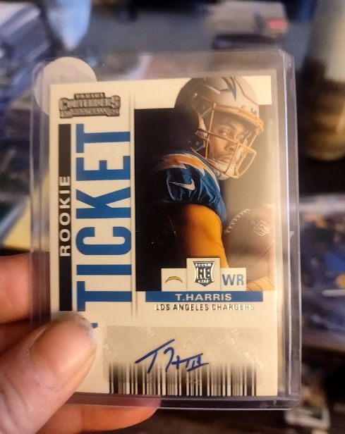 2025 Panini Select Contenders Rookie Ticket #30 Tre Harris — front