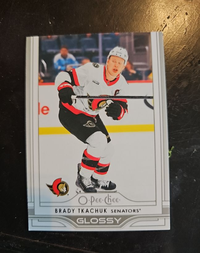 2024-25 Upper Deck O-Pee-Chee Glossy #OG-2 Brady Tkachuk — front