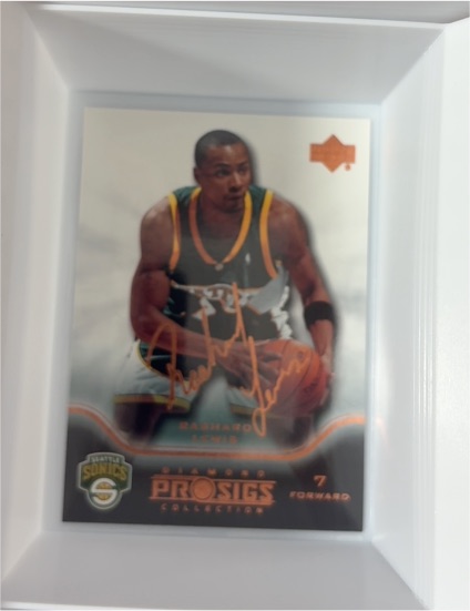 2004-05 Upper Deck Pro Sigs #81 Rashard Lewis — front
