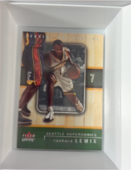 2002-03 Fleer Genuine #90 Rashard Lewis — front