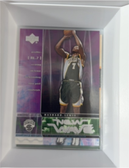 2002-03 Upper Deck New Wave #NW9 Rashard Lewis — front