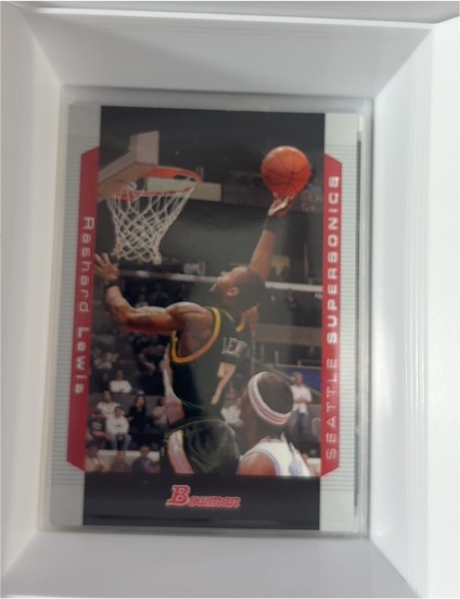 2004-05 Bowman #89 Rashard Lewis — front