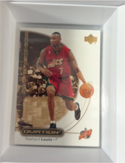 2000-01 Upper Deck Ovation #52 Rashard Lewis — front