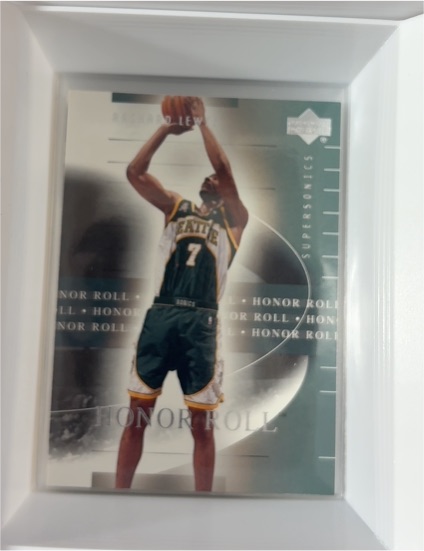 2001-02 Upper Deck Honor Roll #81 Rashard Lewis — front