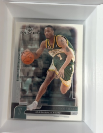 2002-03 Upper Deck MVP #165 Rashard Lewis — front