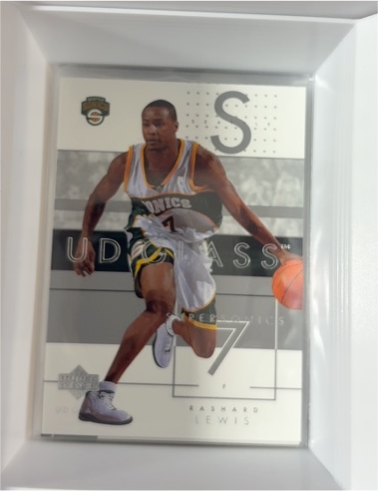 2002-03 Upper Deck Glass #80 Rashard Lewis — front