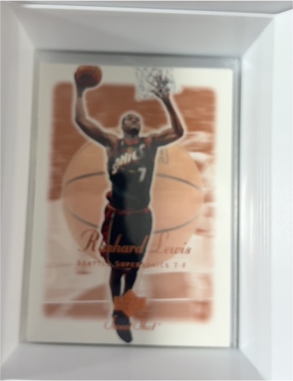 2001 Upper Deck Sweet Shot #80 Rashard Lewis — front