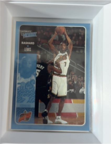 2000-01 Ultimate Victory #52 Rashard Lewis — front