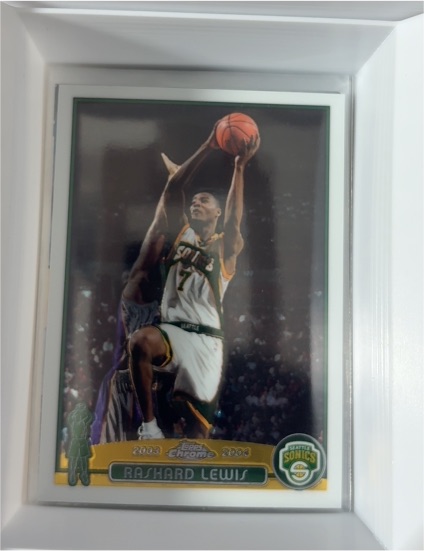2003-04 Topps Chrome #109 Rashard Lewis — front