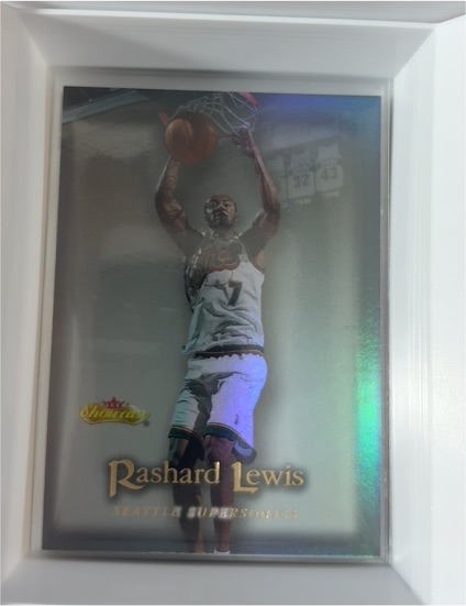 2000-01 Fleer Showcase #37 Rashard Lewis — front