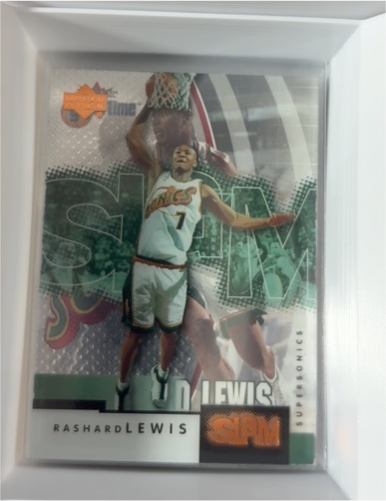 2000-01 Upper Deck Slam #52 Rashard Lewis — front