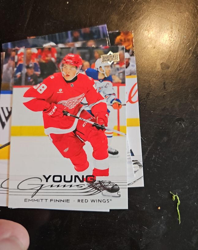 2025-26 Upper Deck Series 2 #494 Emmitt Finnie Young Guns — front