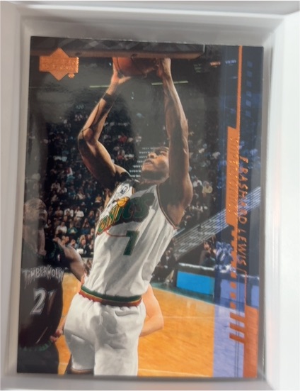 2000-01 Upper Deck #159 Rashard Lewis — front