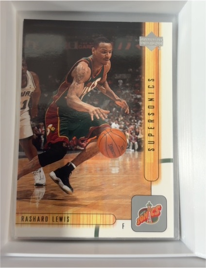 2001-02 Upper Deck #155 Rashard Lewis — front